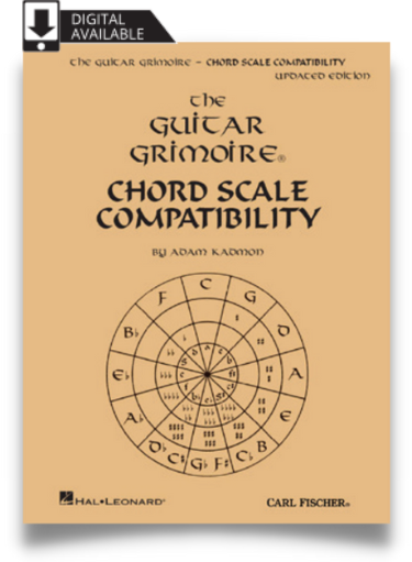 GT228 The Guitar Grimoire Chord Scale Compatibility